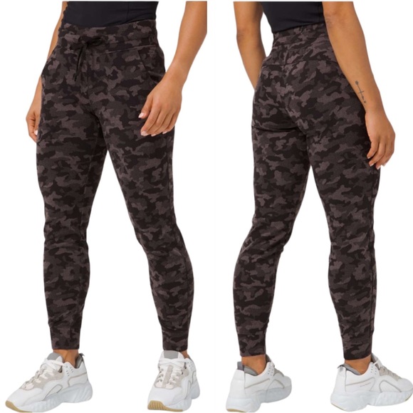 NWT LULULEMON Ready to Rulu Jacquard Heritage Camo Lunar Rock Joggers Size 2 - Picture 1 of 12